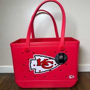 NFL Kansas City Chiefs Original Bogg Bag Tote Bag NEW